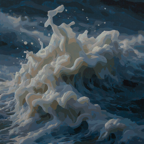 onda #4 by Marco Barberio, Painting for Sale on Select
