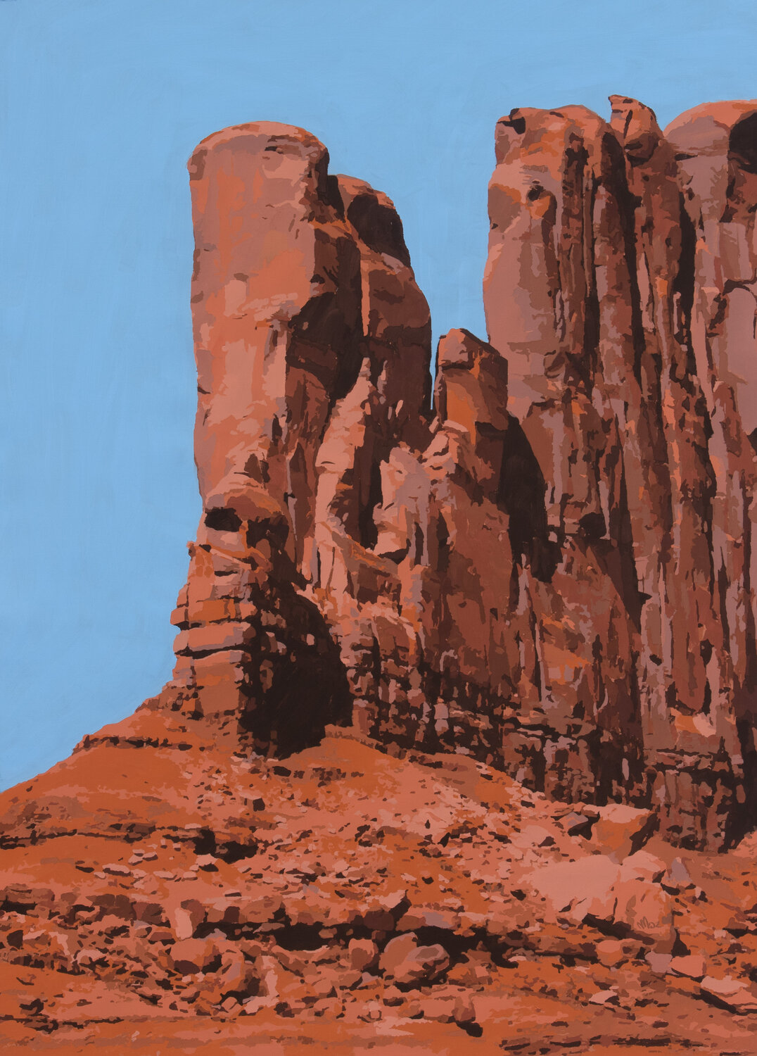 It Rocks Marco Barberio Original painting for sale