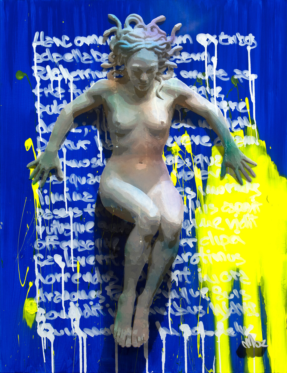 Metamorphoses Marco Barberio Original painting for sale