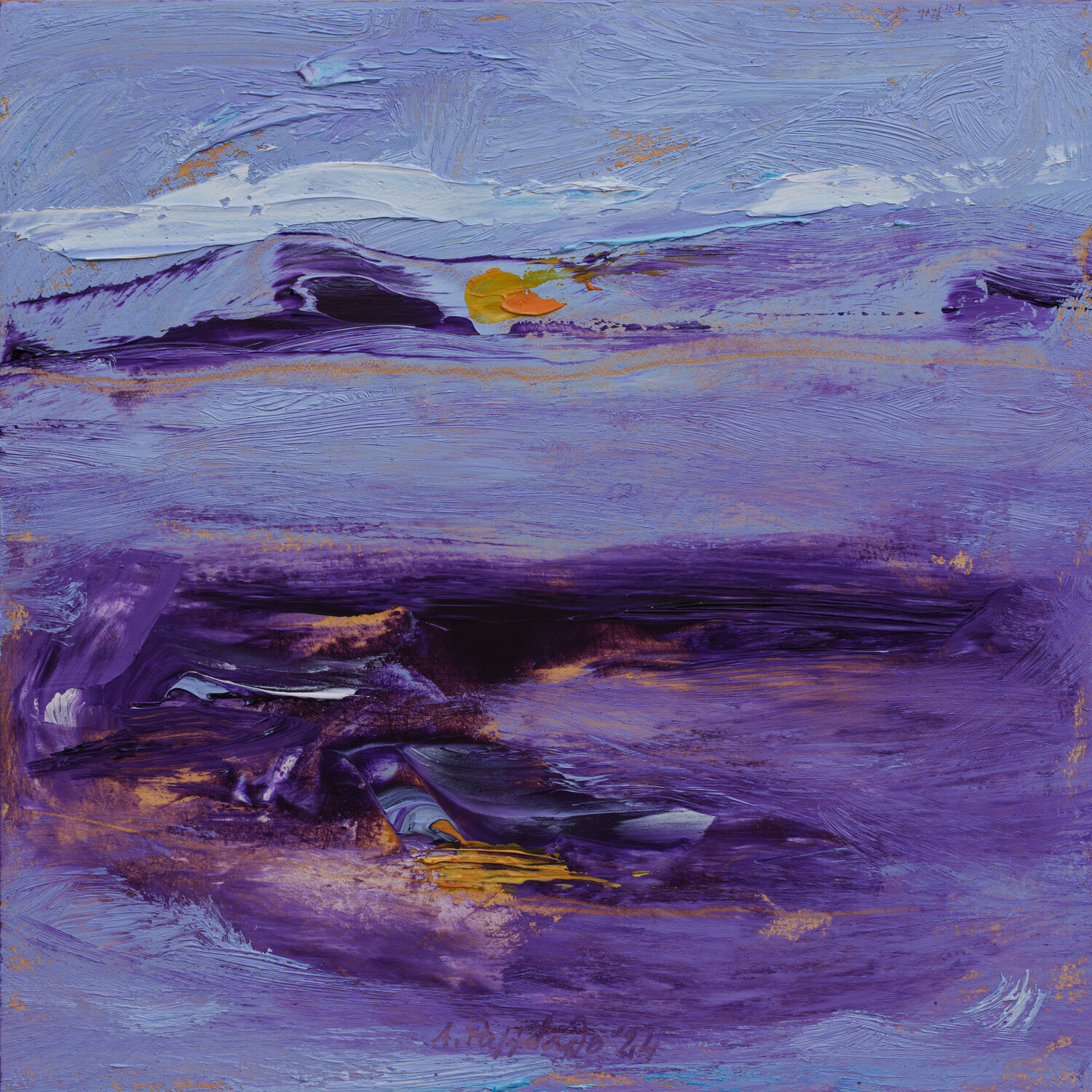 Prima dell'alba Alfio Pappalardo Original painting for sale