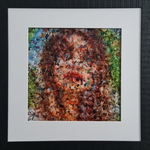 Never complaining (n.613) - Dolls series von Alessio Mazzarulli, Malerei kaufen auf Select