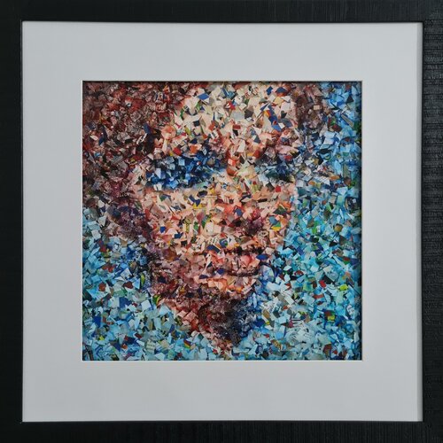 I entreated (n.626) - Dolls series by Alessio Mazzarulli, Painting for Sale on Select