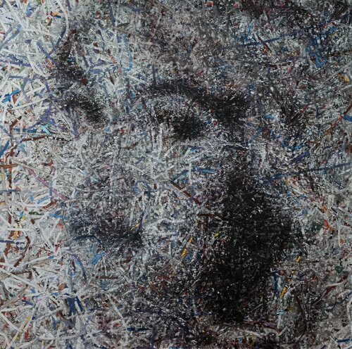 Hands on me (n.627) - Dolls series by Alessio Mazzarulli, Painting for Sale on Select