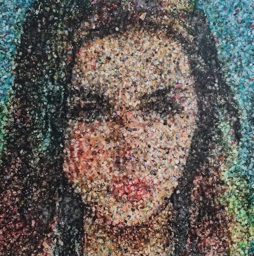 I were out of doors (n.630) - Dolls series by Alessio Mazzarulli, Painting for Sale on Select