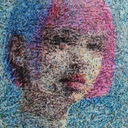 I hardly think (n.639) - Dolls series by Alessio Mazzarulli, Painting for Sale on Select