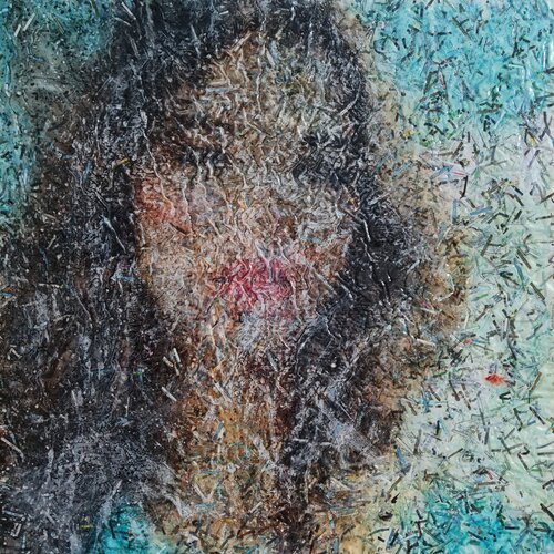 How should we do? (n.648) - Dolls series by Alessio Mazzarulli, Painting for Sale on Select