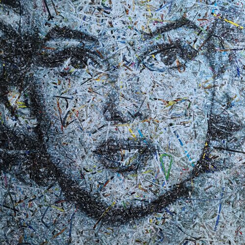 Marilyn 02 - Not your doll (n.708) by Alessio Mazzarulli, Painting for Sale on Select