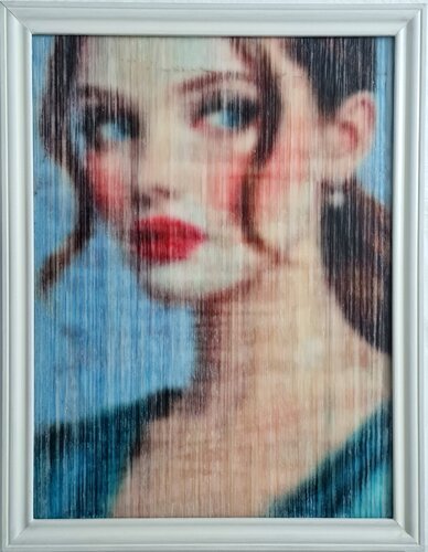 Double cause to desire her (n.730) by Alessio Mazzarulli, Painting for Sale on Select