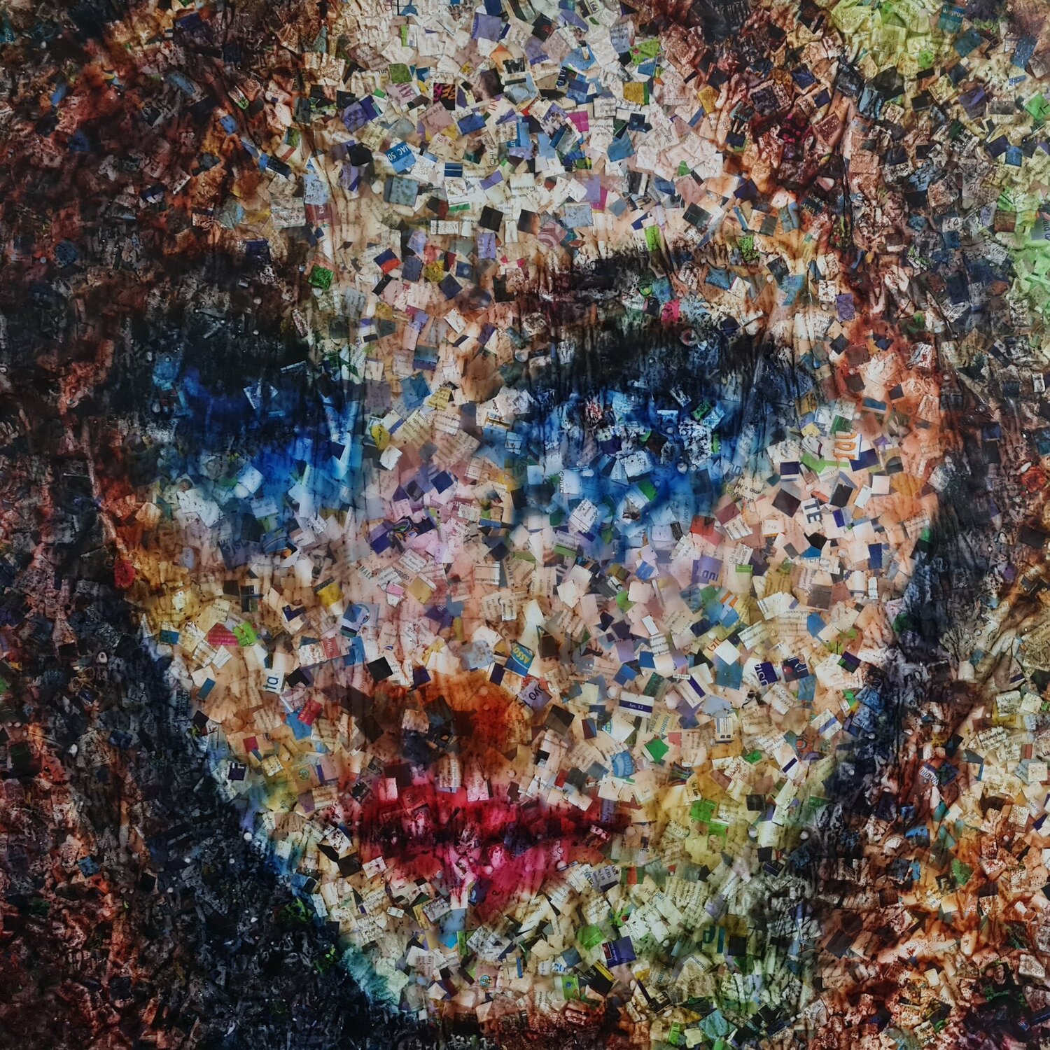 What you touch (n.631) - Dolls series Alessio Mazzarulli Original painting for sale