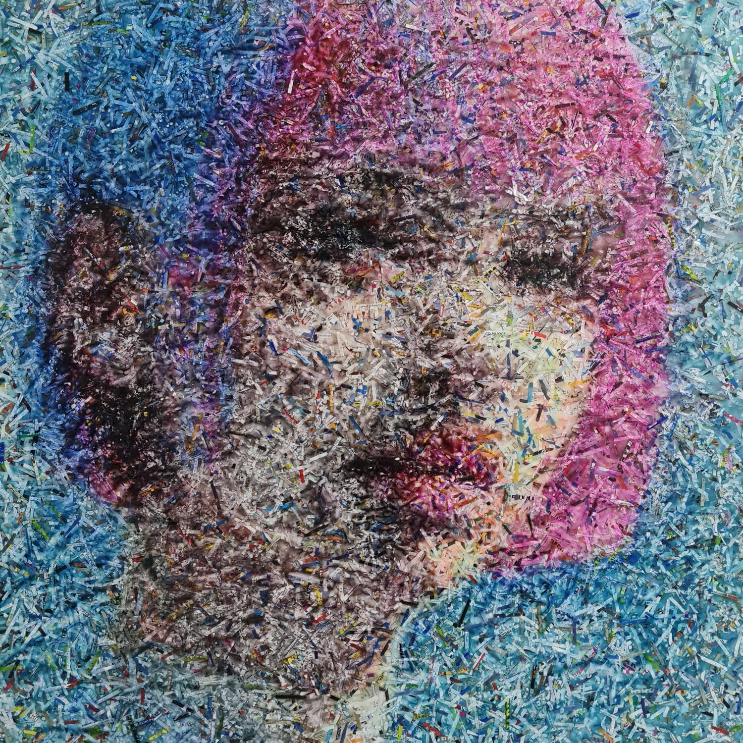 I hardly think (n.639) - Dolls series Alessio Mazzarulli Original painting for sale