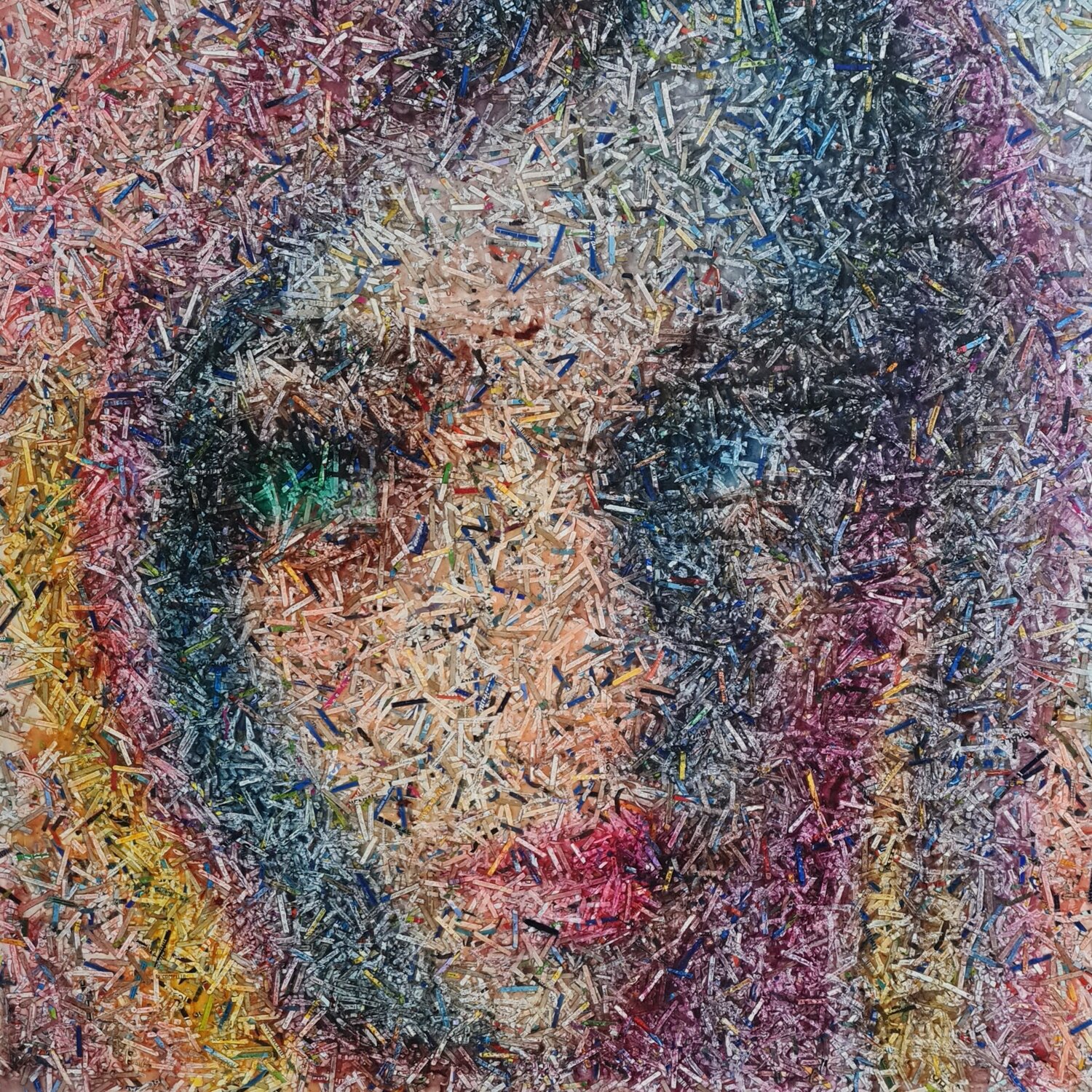 Her own counsel! (n.643) - Dolls series Alessio Mazzarulli Original painting for sale