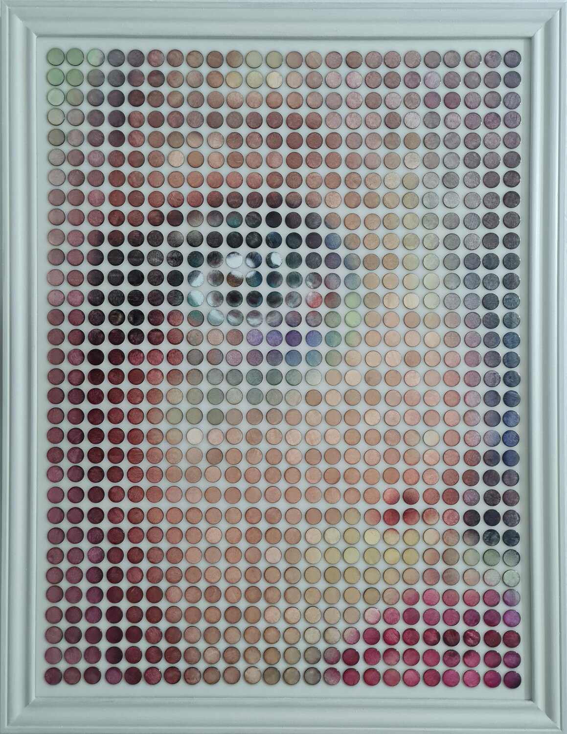 He was just a little drunk... (n.727) - Dot Art series Alessio Mazzarulli Original painting for sale