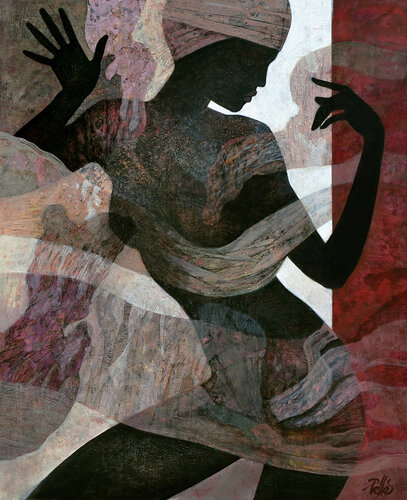 The dancer II. by Robert Pelles, Painting for Sale on Select