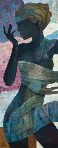 The dancer V. von Robert Pelles, Malerei kaufen auf Select