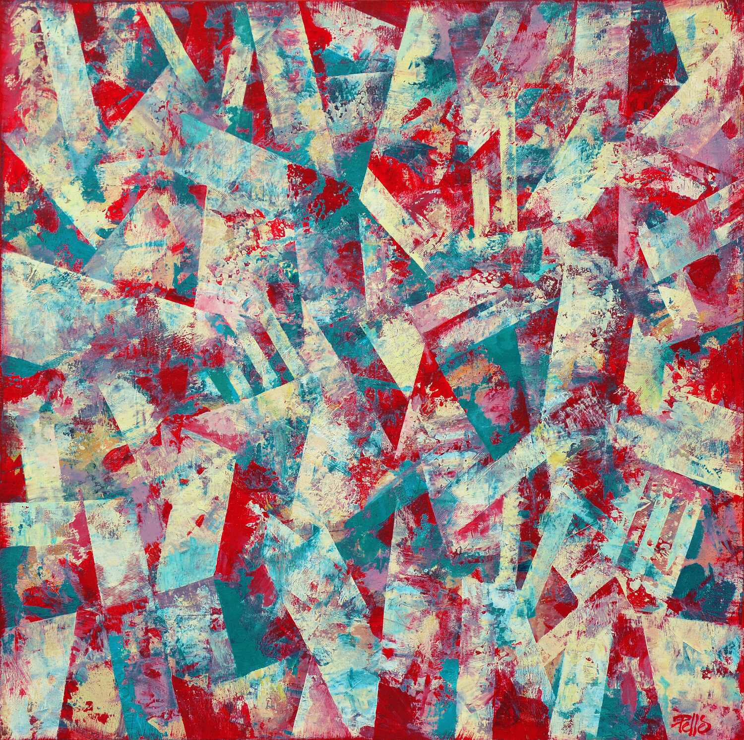 Fever IV. Robert Pelles Original painting for sale
