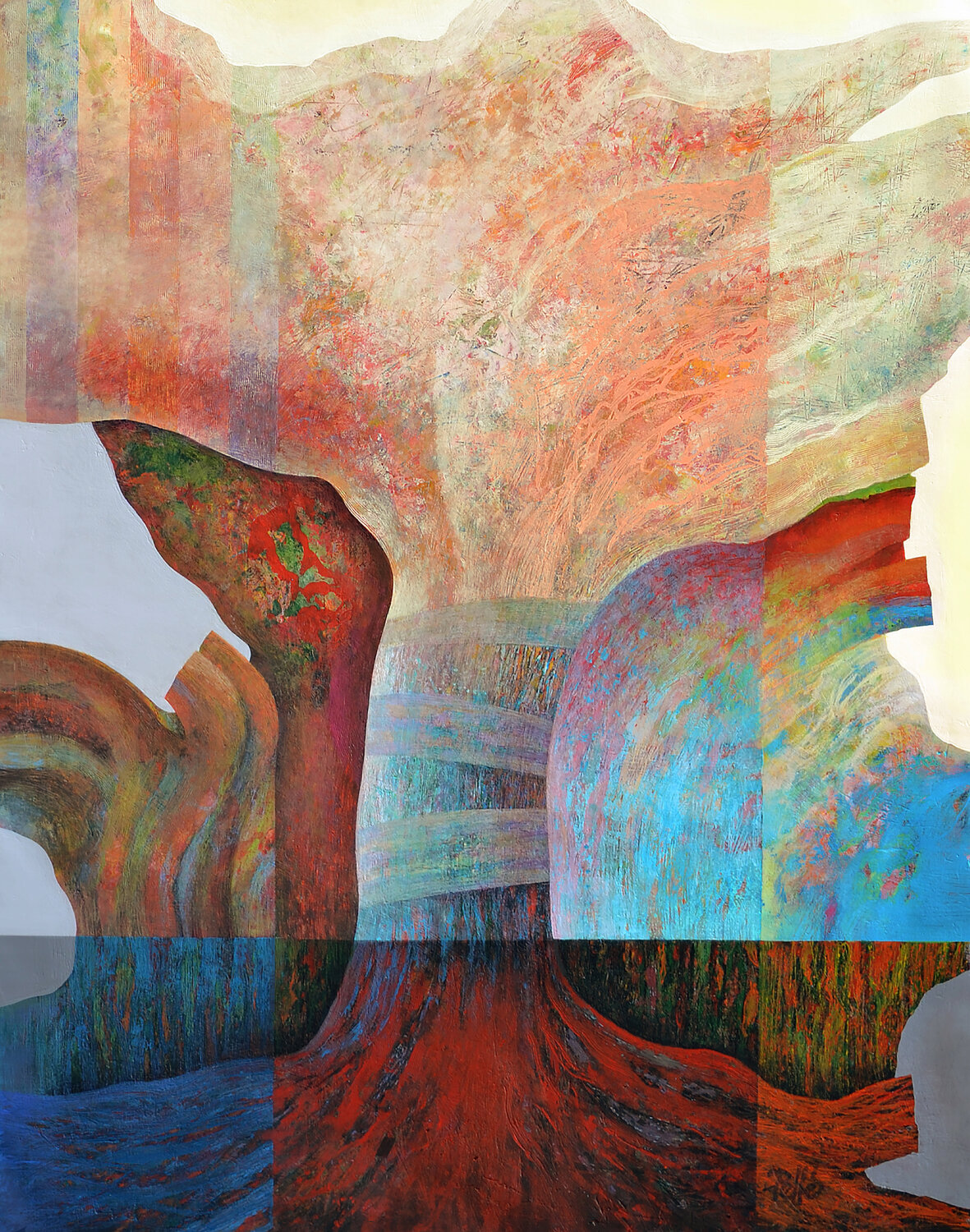 Andalusia - The tree II. (2025) Robert Pelles Original painting for sale