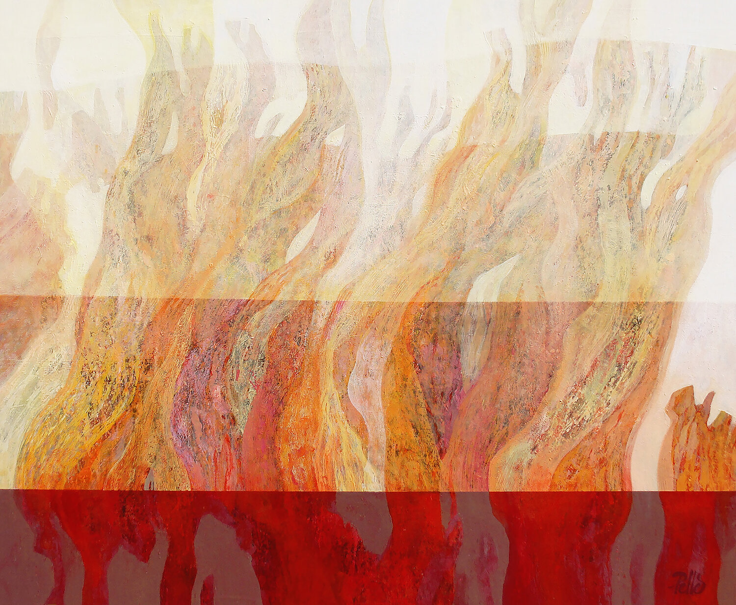 Summer IV. Robert Pelles Original painting for sale