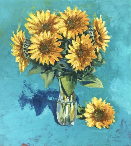 Girasoli￼￼ by Carmelo Margarone, Painting for Sale on Select