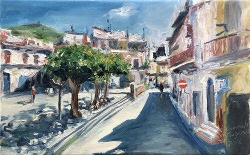 Palagonia Sicilia by Carmelo Margarone, Painting for Sale on Select