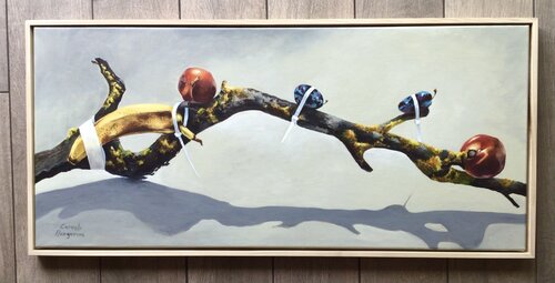Ramo di frutta by Carmelo Margarone, Painting for Sale on Select