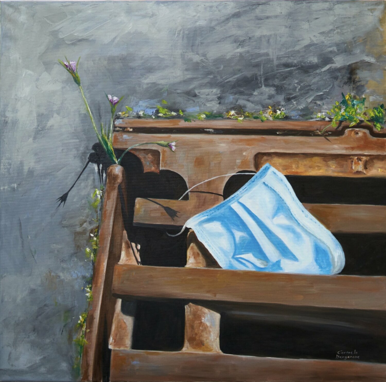 La Speranza Carmelo Margarone Original painting for sale