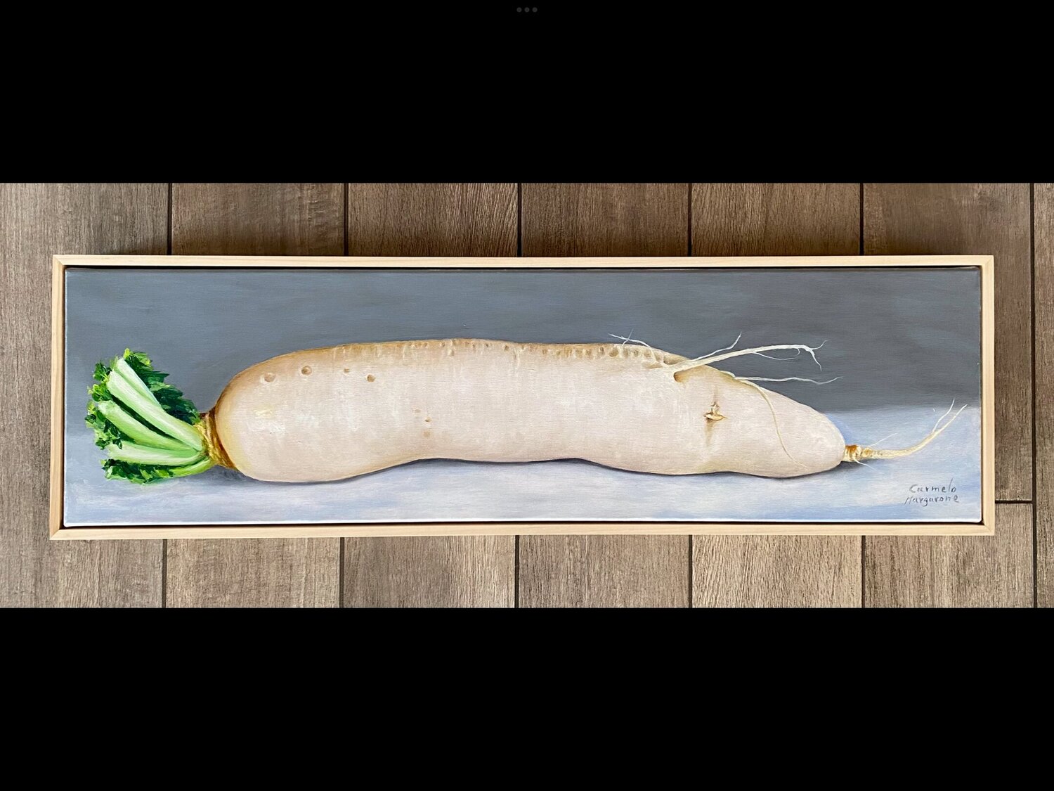 Daikon Carmelo Margarone Original painting for sale