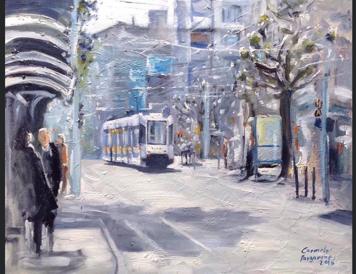 Genf Carmelo Margarone Original painting for sale