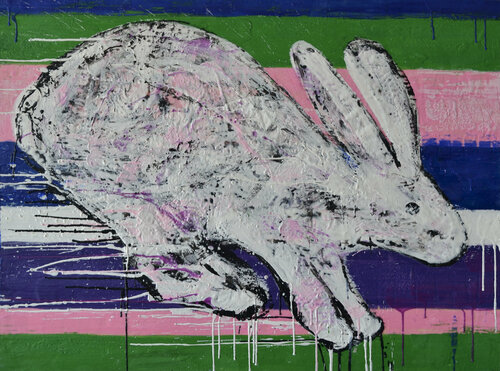 Just run !!!! by Marie-Danielle Leblanc, Painting for Sale on Select