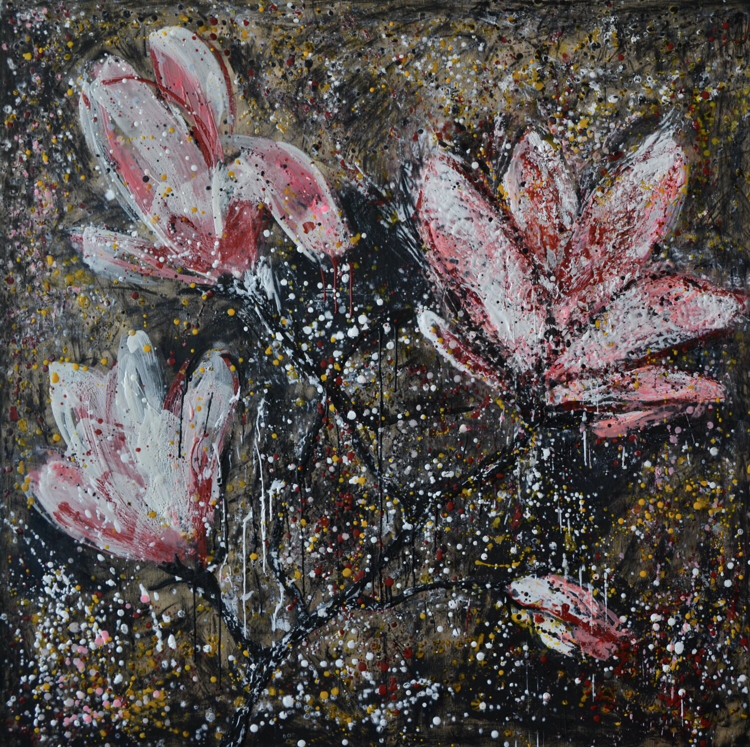 Magnolia Marie-Danielle Leblanc Original painting for sale