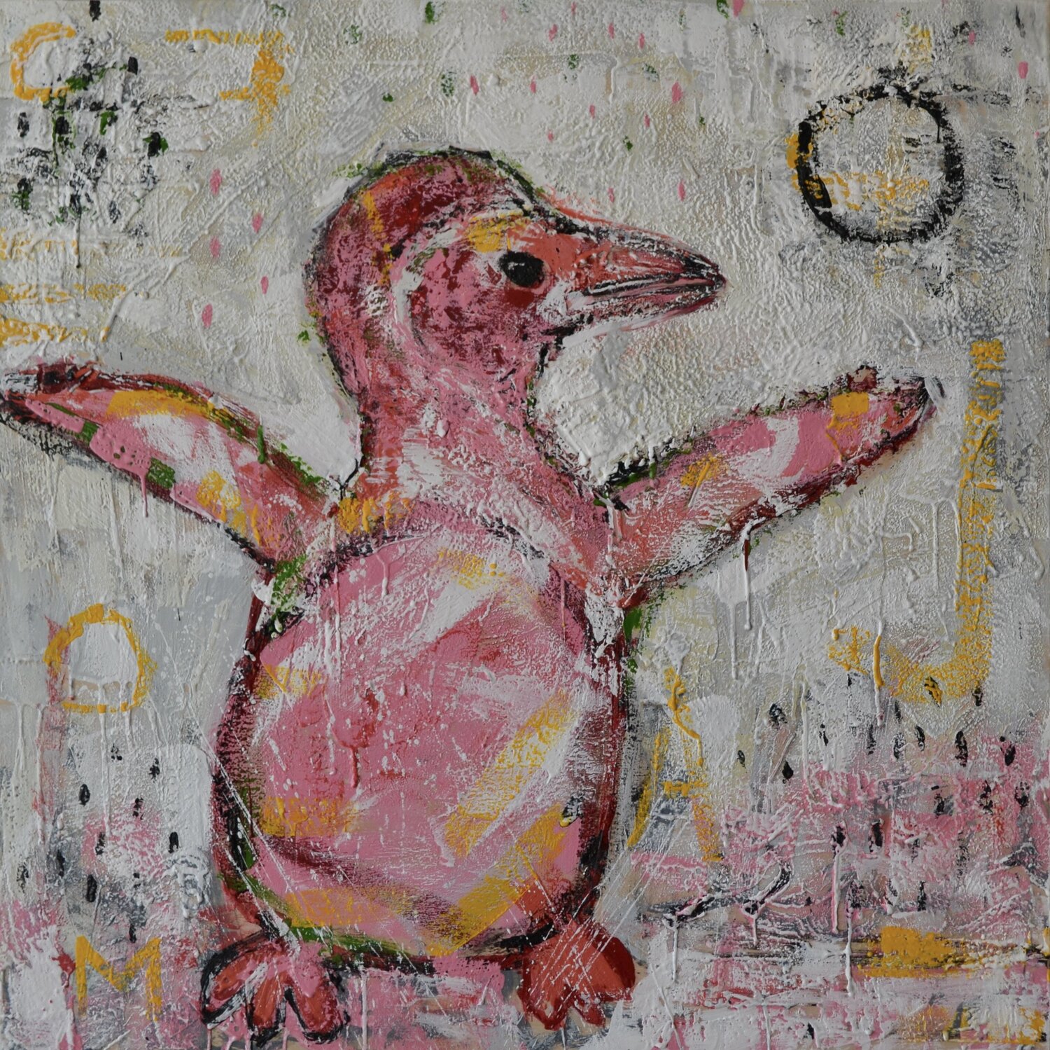 Joyful Marie-Danielle Leblanc Original painting for sale