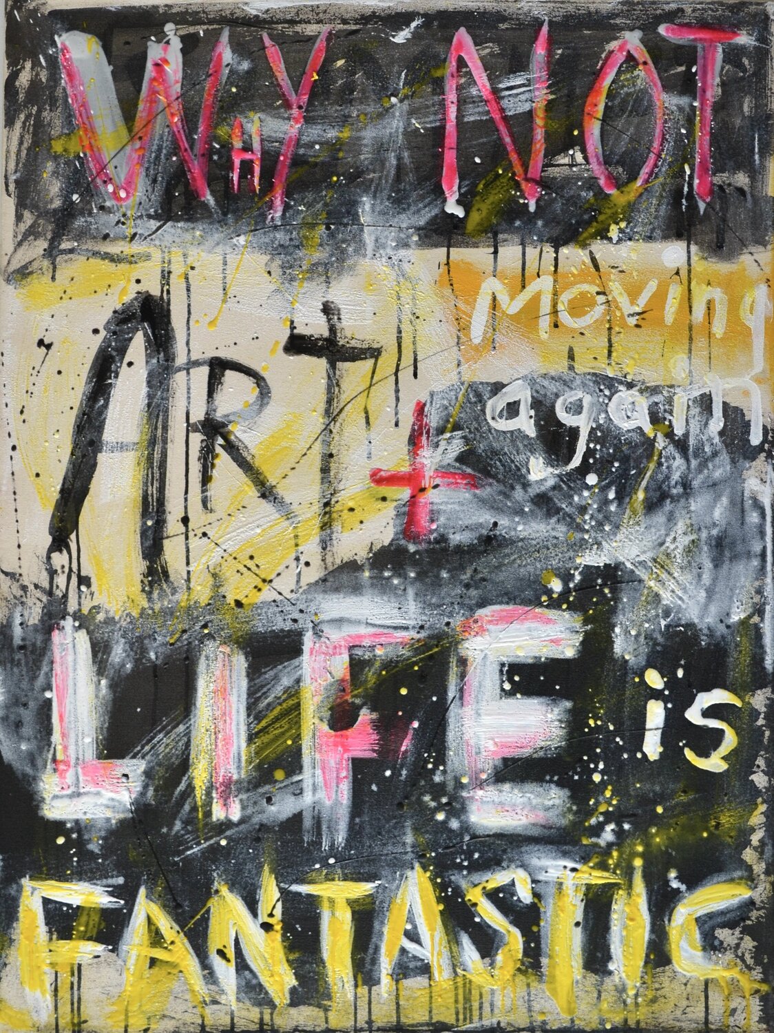 Moving again Marie-Danielle Leblanc Original painting for sale