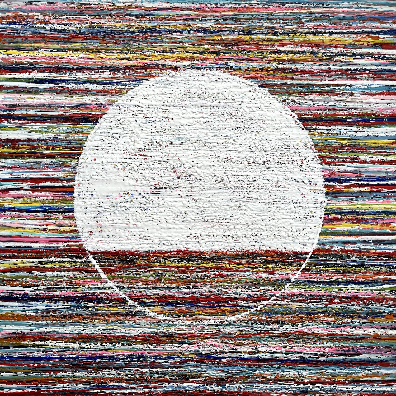 Solar energy Marie-Danielle Leblanc Original painting for sale