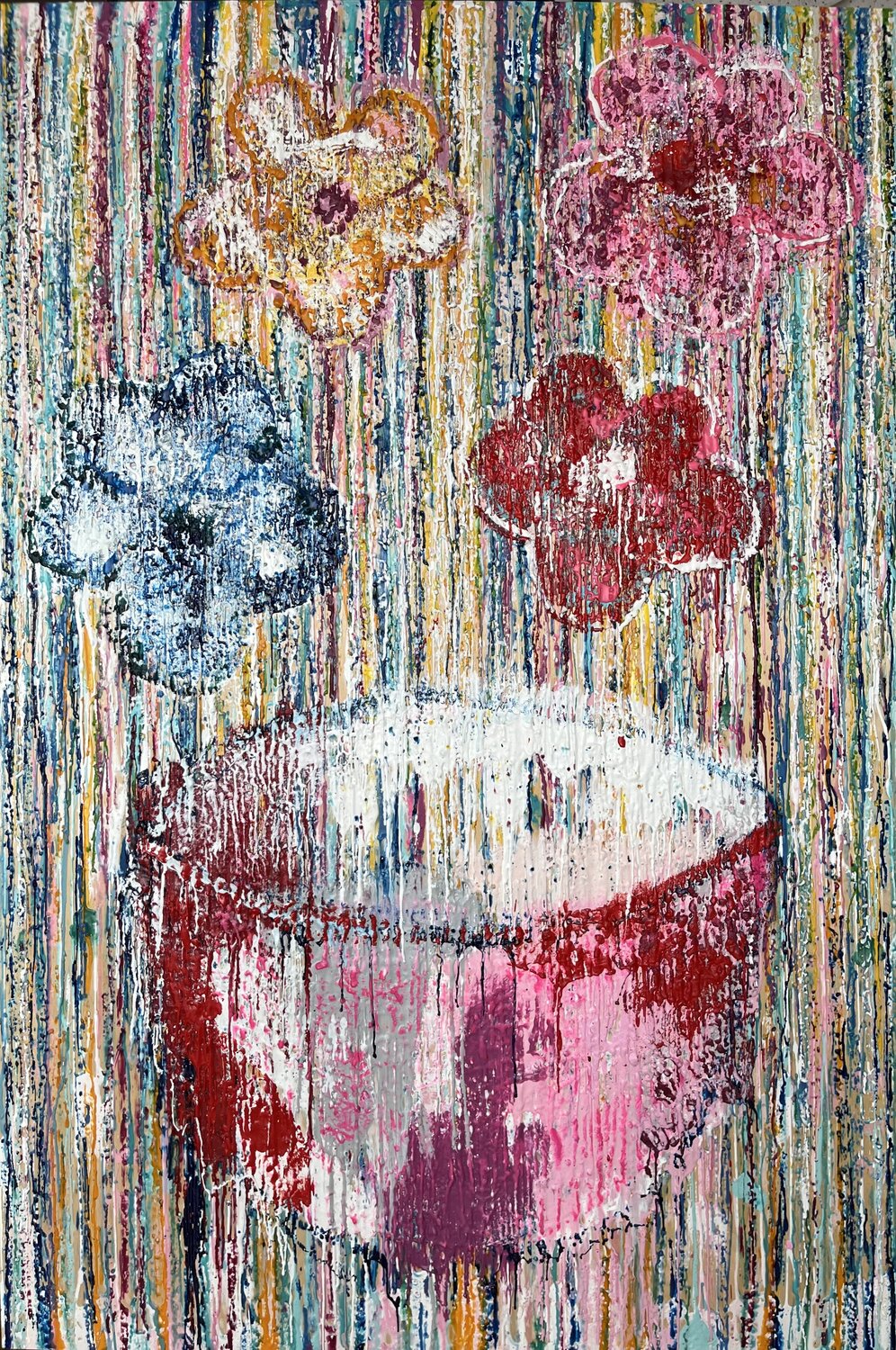 Vessel of quiet miracles Marie-Danielle Leblanc Original painting for sale