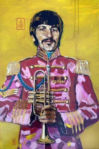 Ringo Starr Sgt. Pepper remastered von Antonie de Rooij, Malerei kaufen auf Select
