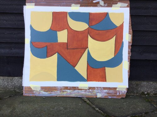 Every Day Can Feel Like a Cicus by Tarja Berner, Painting for Sale on Select