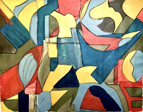 Travel Diary by Tarja Berner, Painting for Sale on Select