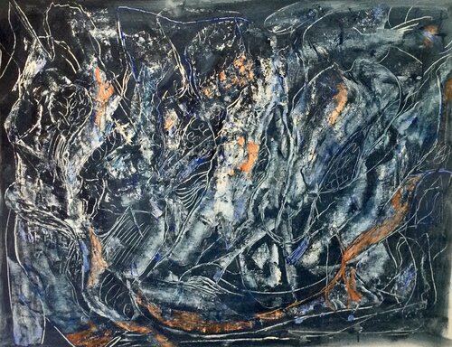 Sparks of Life by Tarja Berner, Painting for Sale on Select