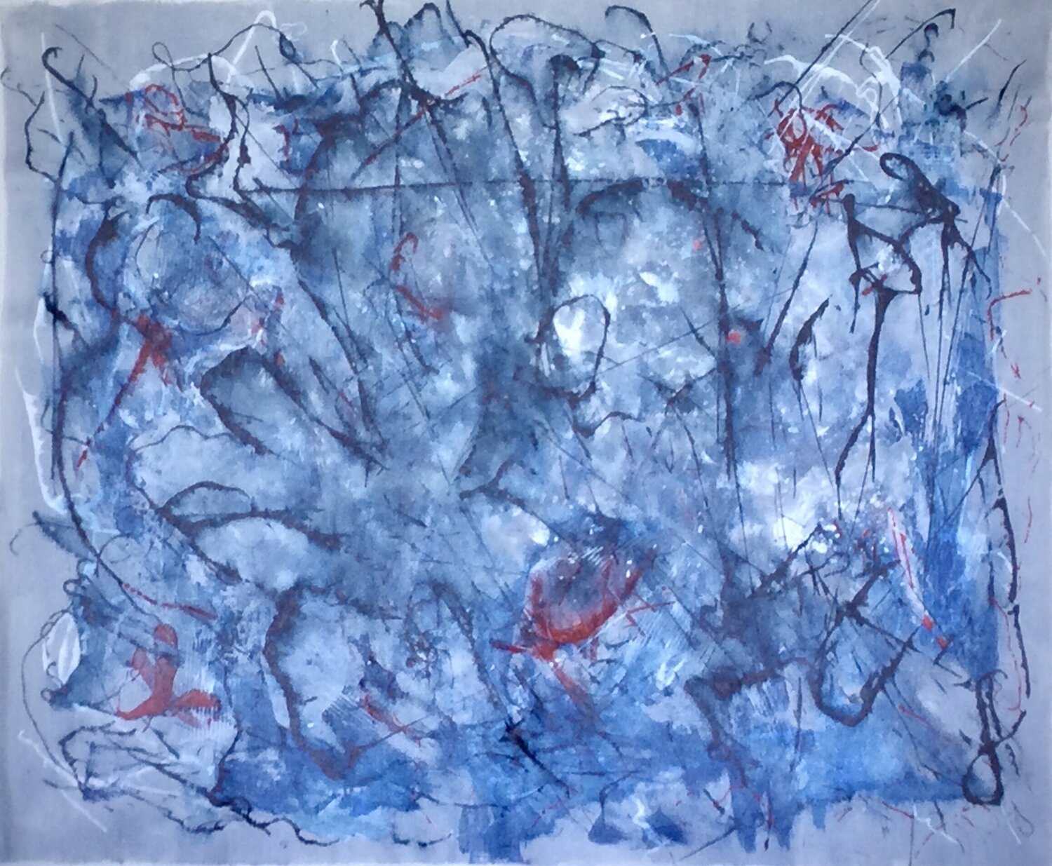 Symbiosis 2 Tarja Berner Original painting for sale