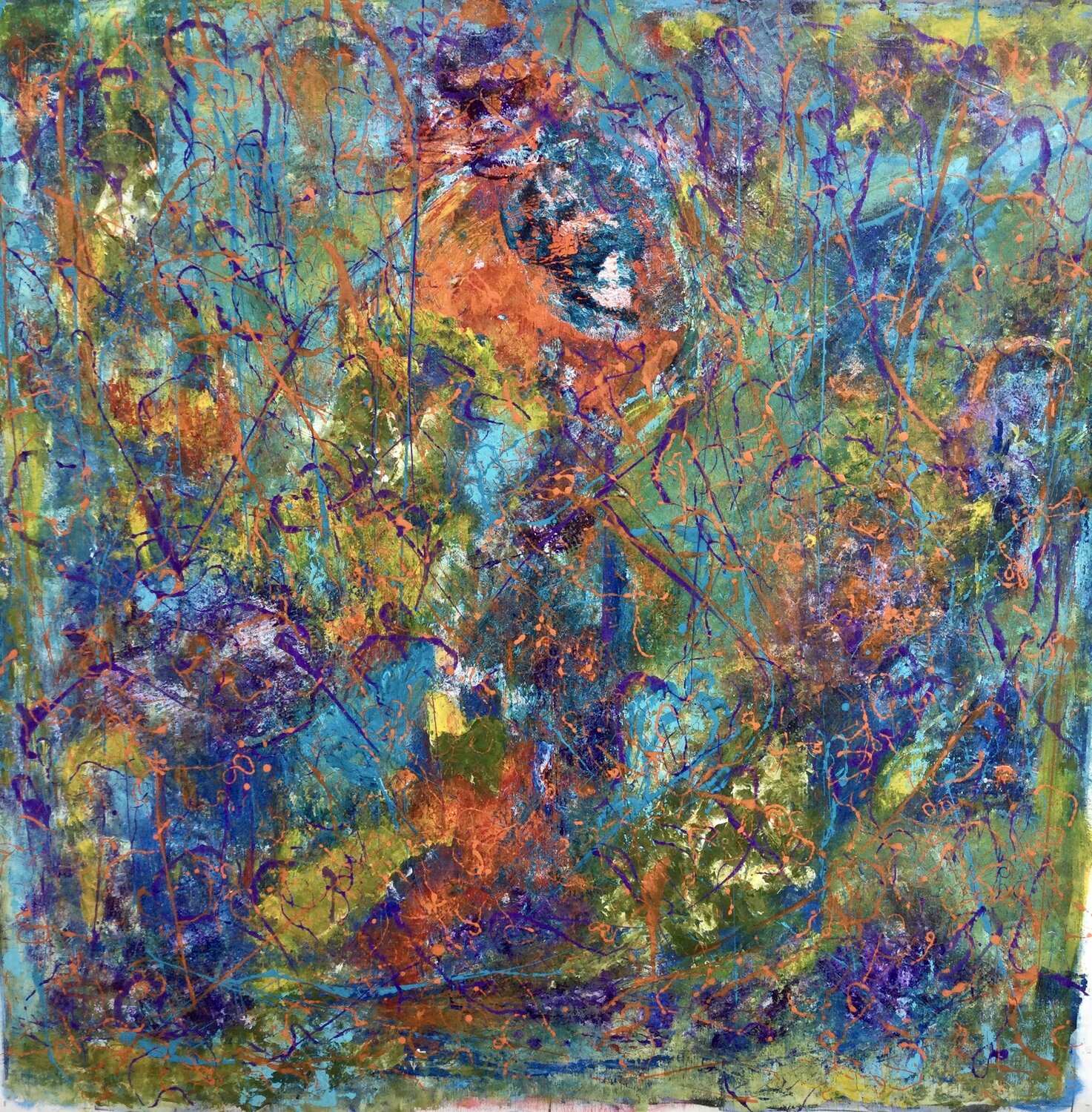 Each day holds a surprice Tarja Berner Original painting for sale