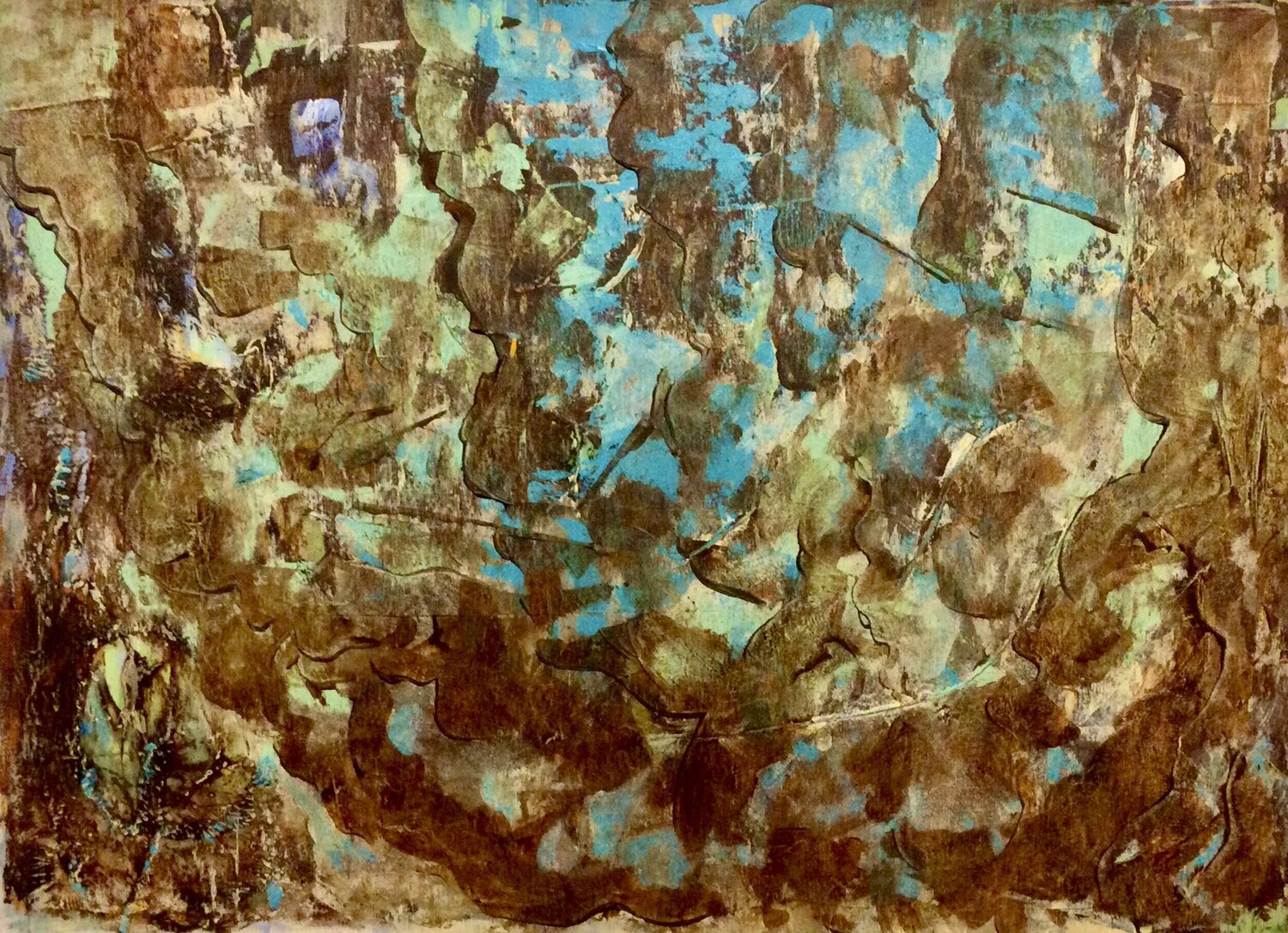 Grounding Tarja Berner Original painting for sale