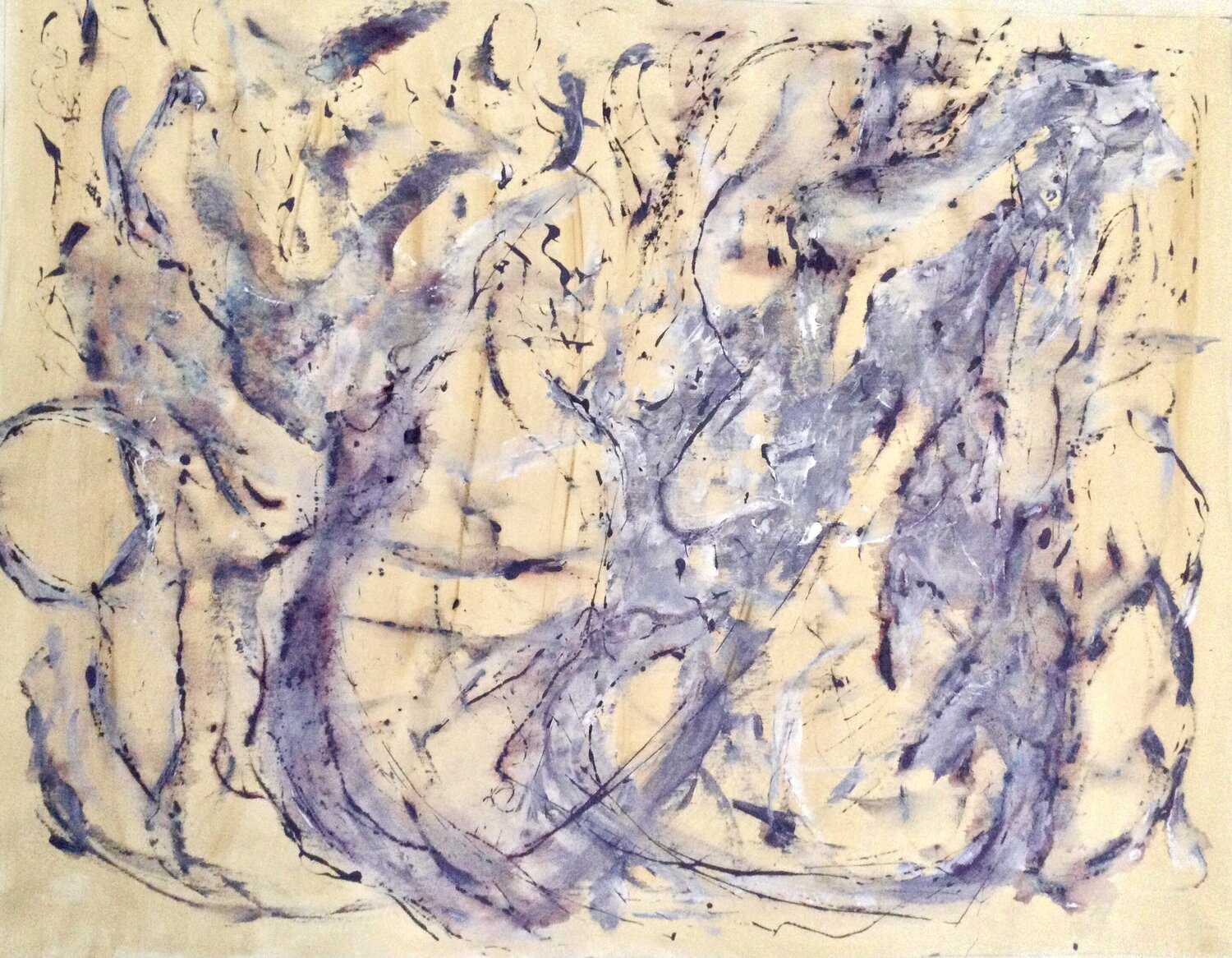 Where River Flow Upstream Tarja Berner Original painting for sale