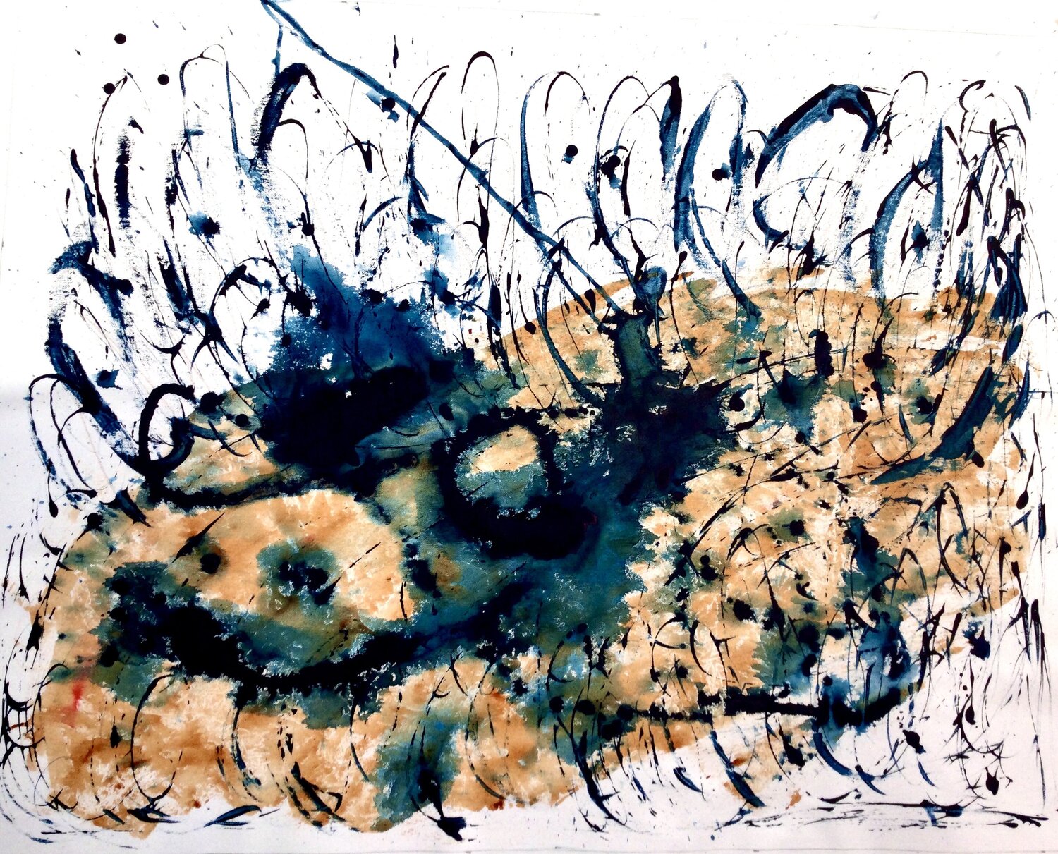 Unwritten Stories 3 Tarja Berner Original painting for sale