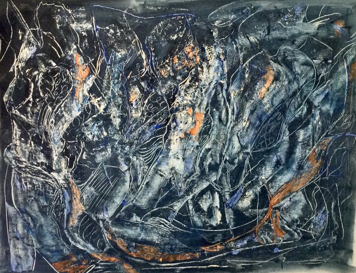 Sparks of Life Tarja Berner Original painting for sale