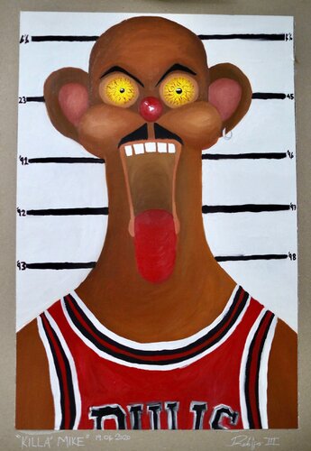 KILLA’ MIKE by Rodolfo III Molina, Painting for Sale on Select