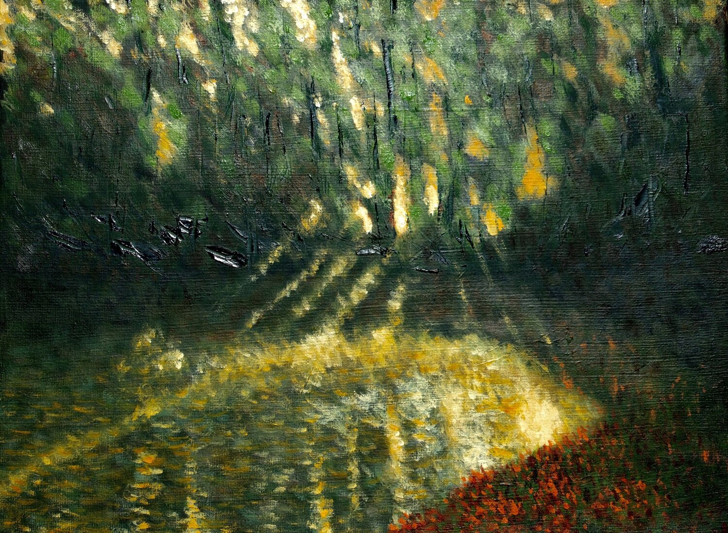 Out of the woods Rodolfo III Molina Original painting for sale