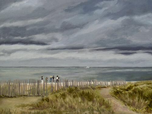 Jersey Shore by Barbara Skiba-Poniatowski, Painting for Sale on Select
