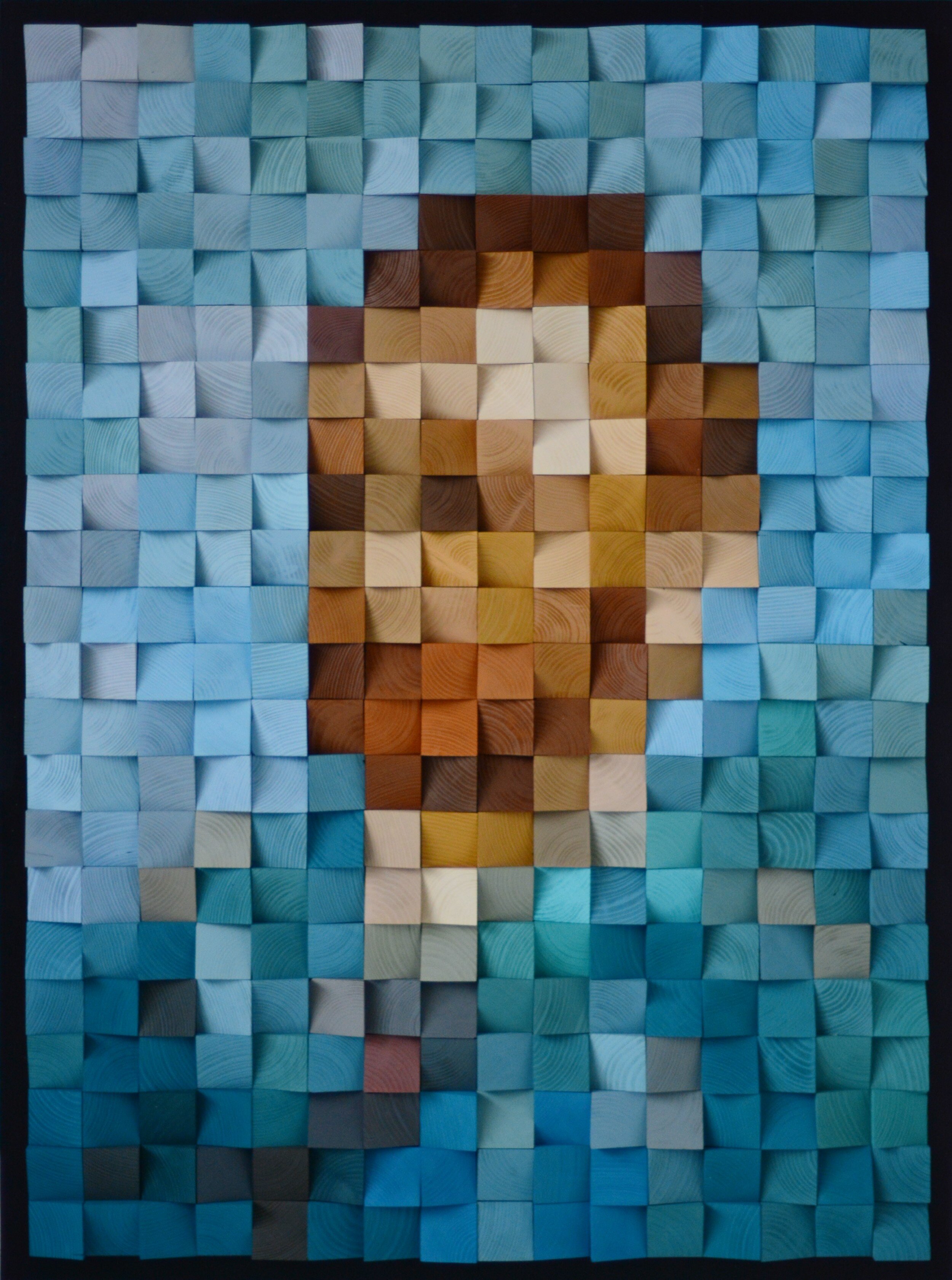 Wooden Art "Van Gogh's self-portrait"