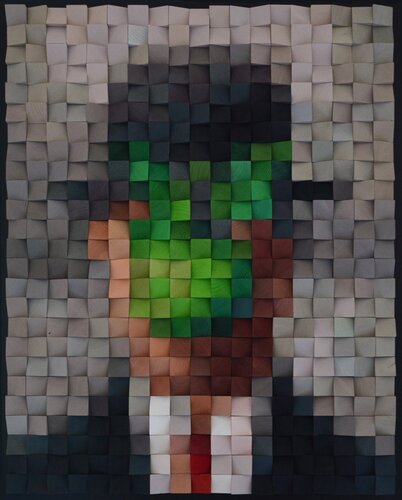 The Man and the Mask by Nadia Eremina (pix-n-art), Painting for Sale on Select