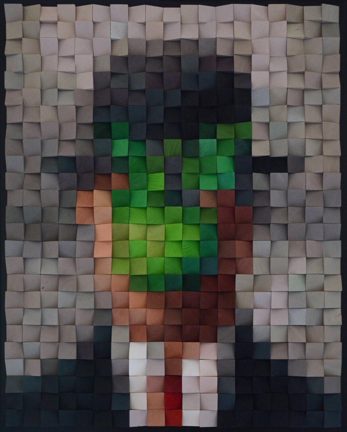 The Man and the Mask Nadia Eremina (pix-n-art) Original painting for sale