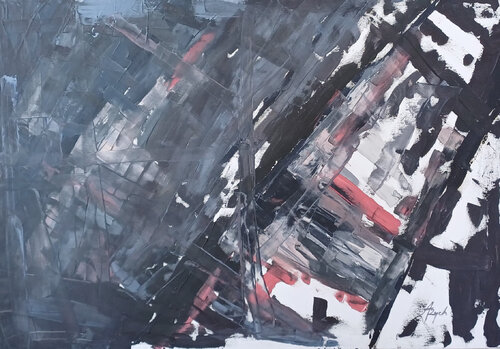 Flying by Agnieszka Zych, Painting for Sale on Select